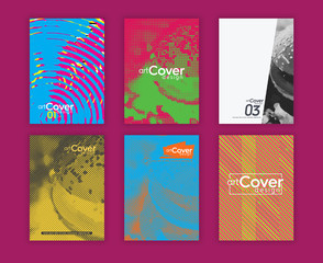 vector cover design template.