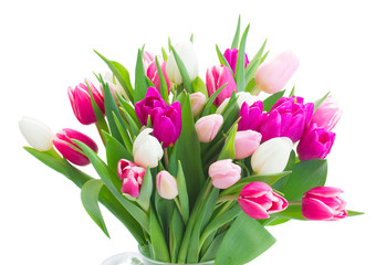 Obraz premium Bouquet of tulips flowers