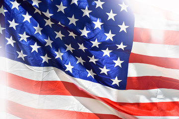 Obraz premium Flag of the USA