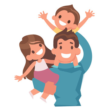 Father Cartoon Images – Browse 150,008 Stock Photos, Vectors, and Video |  Adobe Stock
