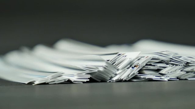 recortes de papel
