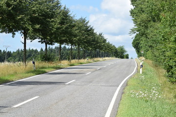 lange gerade Straße, Sommer 17