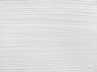 Naklejka premium White & grey oil paint abstract background. Brush strokes texture. 
