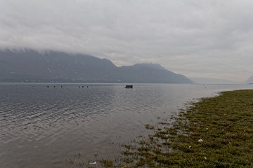 Lac du Bourget en crue