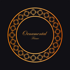 Vintage ornamental frame