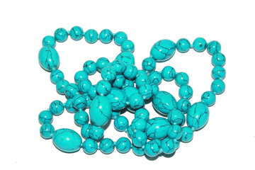 Collection of Round Circular Gems and Perals 