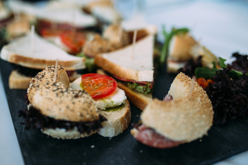 Finger food in detail