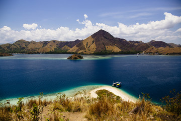 Obraz premium Beautiful view in Komodo National Park