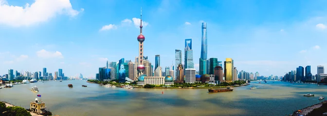  Shanghai city skyline © Patrick Foto