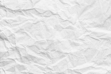 Abstract background of creased white paper, texture