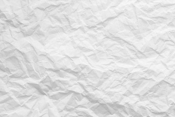 Creased background of white paper, texture
