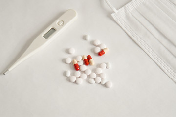 風邪薬と体温計