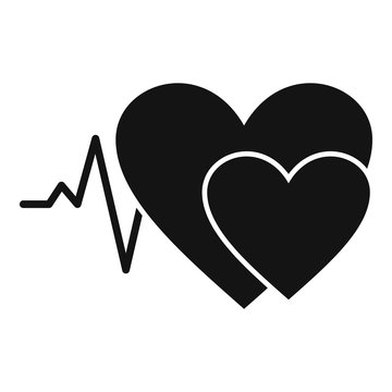 Cardiology icon. Simple illustration of cardiology vector icon for web