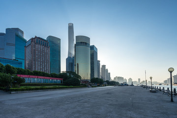 Fototapeta premium modern office building in city