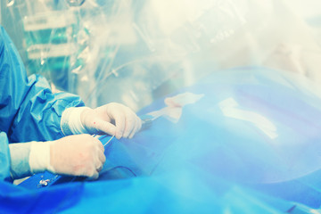 Minimally invasive transcatheter closure treatment for left atrial appendage LLA with occluder,...