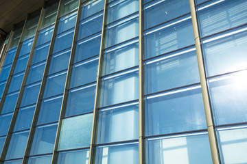 Fototapeta na wymiar close-up of modern office building