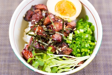 ネギチャーシュー飯