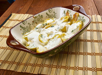 Conchiglioni stuffed