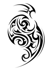 Tribal style tattoo