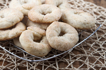 Italian wine biscuits