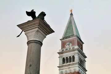 Fototapeta na wymiar Campanile di San Marco