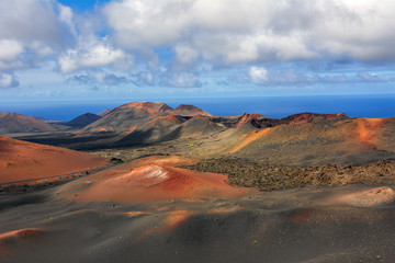 Krajobraz wulkaniczny, Park Narodowy Timanfaya, Lanzarote © Agnieszka