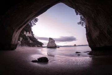 Peel and stick wall murals Cathedral Cove cathedral cove