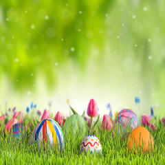 Happy easter background