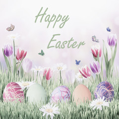 Easter Holiday Background