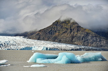 Iceland. Icebergs  of Jokulsarlon