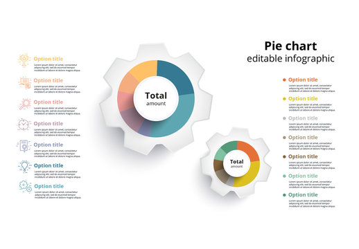 Colorful  Pie Chart  Infographic 2