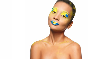 Young girl model african