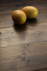 Two Organic Eggs for Breakfast