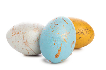 easter background. isolated on white