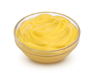 Mayonnaise isolated on white background