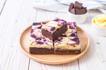 blueberry cheese brownies