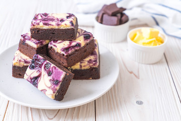 blueberry cheese brownies