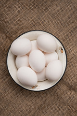 eggs in a bowl 