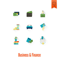 Business and Finance Icon Set