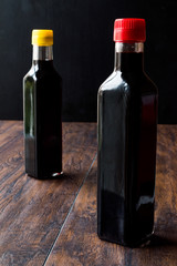 Bottle of Balsamic Vinegar Sauce for Salad Ready to Sell