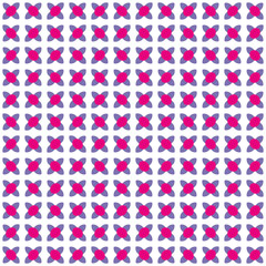 Flat floral pattern. Seamless background with abstract flowers  Fabric print.