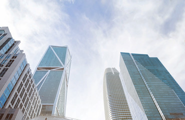 Modern city panorama.