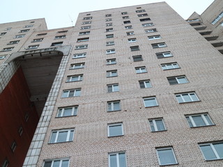 view of buildings at an acute angle