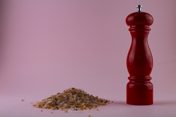 red mill and himalayan pink salt