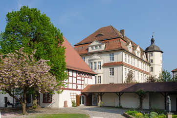 Fototapeta na wymiar Schloss Neustadt an der Aisch