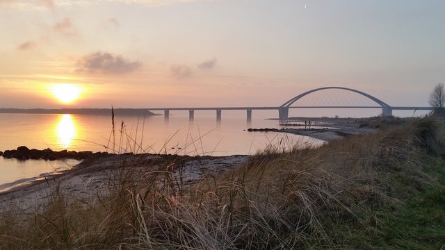 Fehmarnsund im Januar