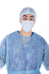 a young surgeon shocked