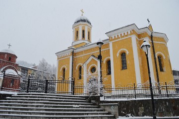 Church in the city center