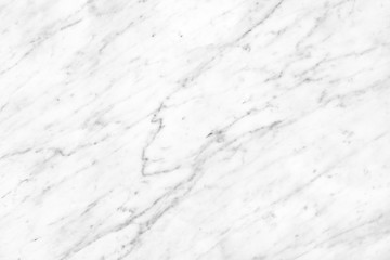 Obraz premium White Carrara Marble natural light surface for bathroom or kitchen countertop