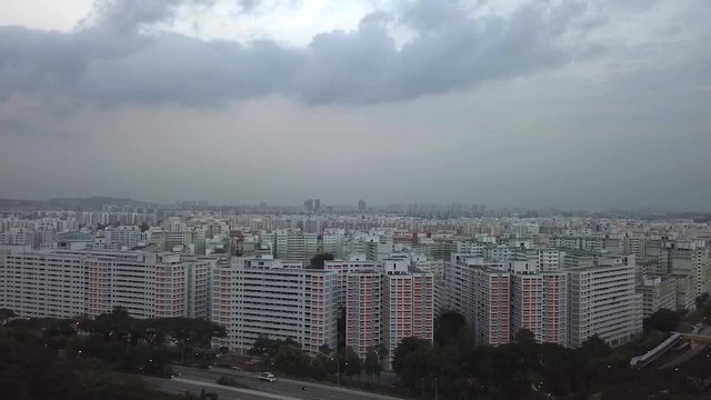 Housing development board apartments zoom out